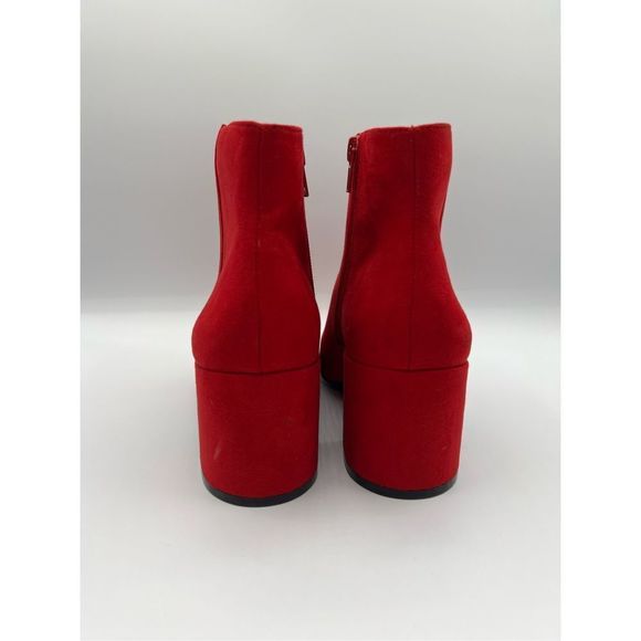 INC international Red Booties 7.5M - Picture 3 of 6